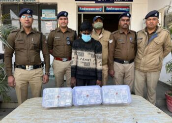 31 लाख 3500 की नकदी के साथ दीपक गिरफ्तार, 20 हजार रुपए 2 दिन में उड़ाए नशे में।