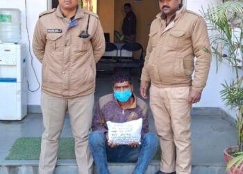 पुलिस के हत्थे चढ़ा नशा तस्कर, अभियान के तहत 1260 ग्राम गांजे के साथ पकड़ा गया अभियुक्त