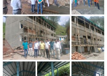 पुरोला विधायक ने किया आराकोट बंगाण क्षेत्र में निर्माण कार्यों का निरीक्षण, अधिकारियों को दिए दिशानिर्देश।