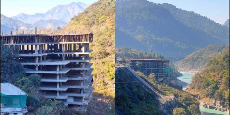 अवैध निर्माण पर प्रशासन की सख्ती, रुद्रप्रयाग में दस मंजिला गुरुद्वारे का कार्य रोका