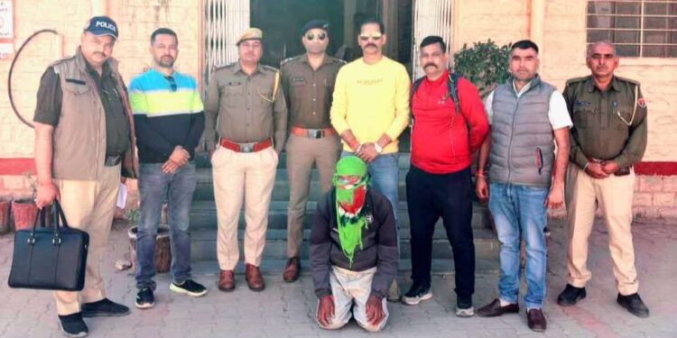 उत्तराखंड एसटीएफ की बड़ी सफलता – 50 हजार का इनामी हत्यारा राजस्थान से गिरफ्तार