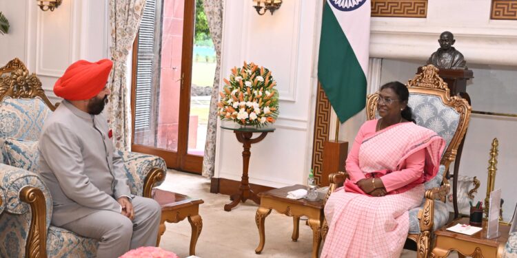 राज्यपाल ने की राष्ट्रपति से मुलाकात, इस मसले पर हुई चर्चा